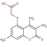 853892-41-8 [(3,4,7-Trimethyl-2-oxo-2H-chromen-5-yl)oxy]-acetic acid chemical structure