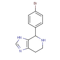 7271-11-6 4-(4-Bromophenyl)-4,5,6,7-tetrahydro-3H-imidazo[4,5-c]pyridine chemical structure