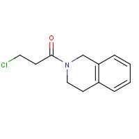 10579-67-6 2-(3-Chloropropanoyl)-1,2,3,4-tetrahydroisoquinoline chemical structure