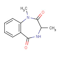 5973-23-9 1,3-Dimethyl-3,4-dihydro-1H-1,4-benzodiazepine-2,5-dione chemical structure