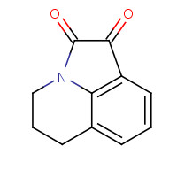 4290-72-6 5,6-Dihydro-4H-pyrrolo[3,2,1-ij]quinoline-1,2-dione chemical structure