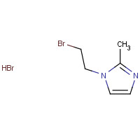 82566-60-7 1-(2-Bromoethyl)-2-methyl-1H-imidazole hydrobromide chemical structure
