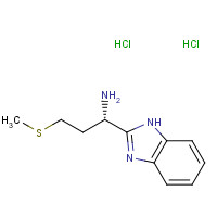 327072-88-8 [(1S)-1-(1H-Benzimidazol-2-yl)-3-(methylthio)-propyl]amine dihydrochloride chemical structure