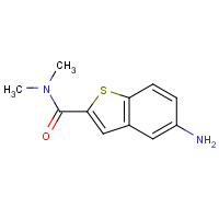 832103-01-2 5-Amino-N,N-dimethyl-1-benzothiophene-2-carboxamide chemical structure