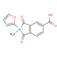 356575-75-2 2-(2-Furylmethyl)-1,3-dioxoisoindoline-5-carboxylic acid chemical structure