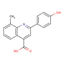 669726-20-9 2-(4-Hydroxyphenyl)-8-methylquinoline-4-carboxylic acid chemical structure