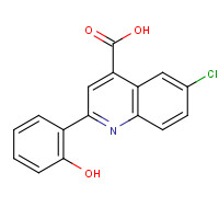 669753-96-2 6-Chloro-2-(2-hydroxyphenyl)quinoline-4-carboxylic acid chemical structure