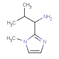 927986-27-4 [2-Methyl-1-(1-methyl-1H-imidazol-2-yl)propyl]-amine chemical structure