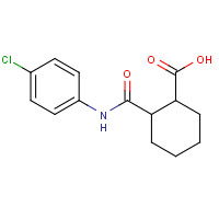 101937-67-1 2-{[(4-Chlorophenyl)amino]-carbonyl}cyclohexanecarboxylic acid chemical structure