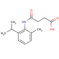 904797-70-2 4-[(2-Isopropyl-6-methylphenyl)amino]-4-oxobutanoic acid chemical structure