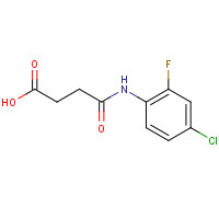 904810-52-2 4-[(4-Chloro-2-fluorophenyl)amino]-4-oxobutanoic acid chemical structure
