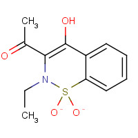 919751-89-6 1-(2-Ethyl-4-hydroxy-1,1-dioxido-2H-1,2-benzothiazin-3-yl)ethanone chemical structure