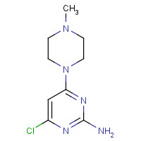 322691-38-3 4-Chloro-6-(4-methylpiperazin-1-yl)pyrimidin-2-amine chemical structure
