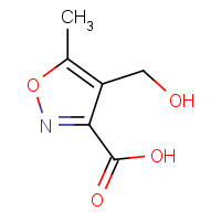 1134333-99-5 4-(Hydroxymethyl)-5-methylisoxazole-3-carboxylic acid chemical structure
