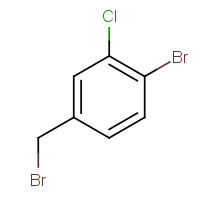 68120-44-5 1-Bromo-4-(bromomethyl)-2-chlorobenzene chemical structure