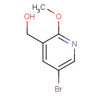 351410-47-4 (5-Bromo-2-methoxypyridin-3-yl)methanol chemical structure