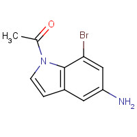 858193-23-4 1-Acetyl-7-bromoindolin-5-amine chemical structure