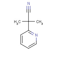 81039-18-1 2-Methyl-2-pyridin-2-ylpropanenitrile chemical structure