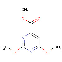 55878-45-0 2,6-Dimethoxypyrimidine-4-carboxylic acid methyl ester chemical structure