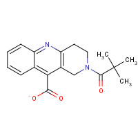 887432-93-1 2-(tert-Butylcarbonyl)-1,2,3,4-tetrahydrobenzo[b]-[1,6]naphthyridine-10-carboxylic acid chemical structure