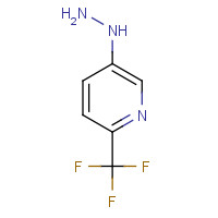 1035173-53-5 5-Hydrazinyl-2-(trifluoromethyl)pyridine chemical structure