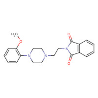 99718-67-9 2-(2-(4-(2-Methoxyphenyl)piperazin-1-yl)ethyl)isoindoline-1,3-dione chemical structure