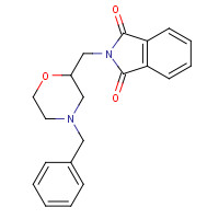 110859-48-8 2-[(4-Benzylmorpholin-2-yl)methyl]isoindoline-1,3-dione chemical structure