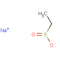 20035-08-9 Ethane sulfinic acid sodium salt chemical structure