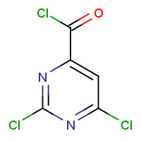26830-94-4 2,6-Dichloropyrimidine-4-carbonyl chloride chemical structure