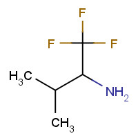 1582-18-9 DL-2-Amino-1,1,1-trifluoro-3-methylbutane hydrochloride chemical structure