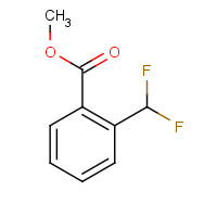 1018678-48-2 2-Difluoromethyl-benzoic acid methyl ester chemical structure