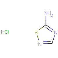 152513-91-2 1,2,4-Thiadiazol-5-amine hydrochloride chemical structure