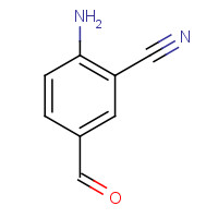 22782-40-7 2-Amino-5-formylbenzonitrile chemical structure