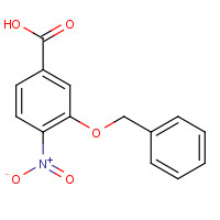 14617-29-9 3-(Benzyloxy)-4-nitrobenzenecarboxylic acid chemical structure