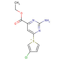 847560-46-7 Ethyl 2-amino-4-chlorothieno[2,3-d]-pyrimidine-6-carboxylate chemical structure