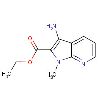 181283-92-1 Ethyl 3-amino-1-methyl-1H-pyrrolo-[2,3-b]pyridine-2-carboxylate chemical structure