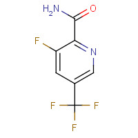 852062-16-9 3-Fluoro-5-(trifluoromethyl)pyridine-2-carboxamide chemical structure