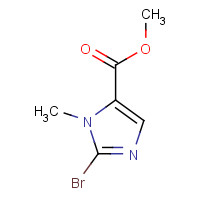 120781-02-4 Methyl 2-bromo-1-methyl-1H-imidazole-5-carboxylate chemical structure