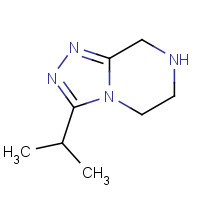952182-05-7 3-Isopropyl-5,6,7,8-tetrahydro-[1,2,4]triazolo[4,3-a]pyrazine chemical structure