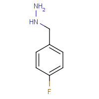 699-05-8 4-Fluorobenzylhydrazine chemical structure