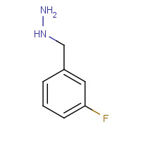 51421-16-0 3-Fluorobenzylhydrazine chemical structure