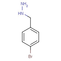45811-94-7 4-Bromobenzylhydrazine chemical structure
