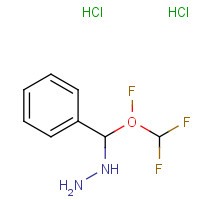 887595-82-6 2-Trifluoromethoxybenzylhydrazine dihydrochloride chemical structure