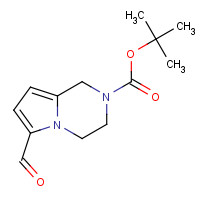 1174068-79-1 tert-Butyl 6-formyl-3,4-dihydro-1H-pyrrolo[1,2-a]pyrazine-2-carboxylate chemical structure