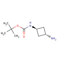 1212395-34-0 cis tert-Butyl N-(3-aminocyclobutyl)carbamate chemical structure