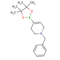 1048976-83-5 1-Benzyl-4-(4,4,5,5-tetramethyl-1,3,2-dioxaborolan-2-yl)-1,2,3,6-tetrahydropyridine chemical structure