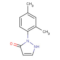 1245204-72-1 2-(2,4-Dimethylphenyl)-1,2-dihydropyrazol-3-one chemical structure