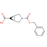 134575-15-8 (1S,5R)-3-Benzyloxycarbonyl-3-azabicyclo[3.1.0]hexane-6-carboxylic acid chemical structure