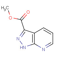 916325-83-2 1H-Pyrazolo[3,4-b]pyridine-3-carboxylic acid methyl ester chemical structure