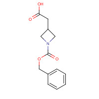319470-14-9 2-(1-Benzyloxycarbonylazetidin-3-yl)acetic acid chemical structure